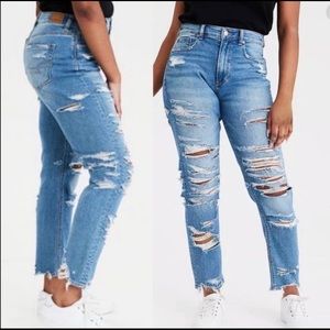 American Eagle stretch mom jeans